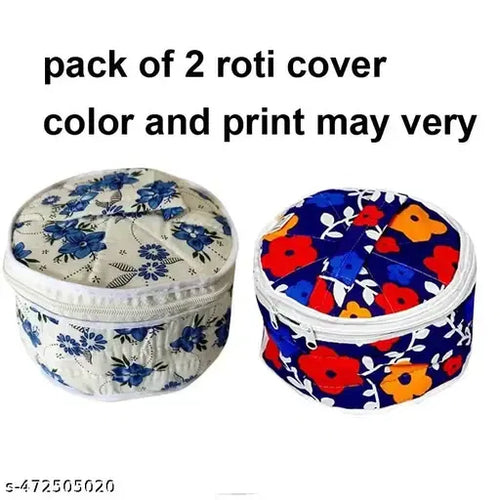 chapati/roti Cover Pack of 2 pc .(Multicolor)